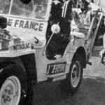 Swiss rider Hugo Koblet riding his epic solo breakaway during the 11th stage of Tour de France 1951