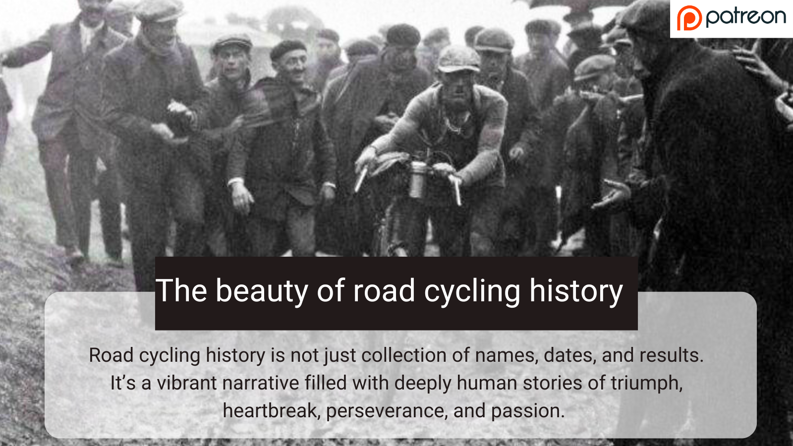 Anita Pethő about the beauty of road cyclimg history 