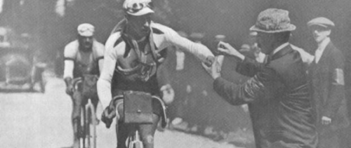 The mystery of the poisoned bottle at Tour de France 1911