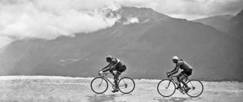 The legendary rivalry between Fausto Coppi and Gino Bartali during Tour de France 1949