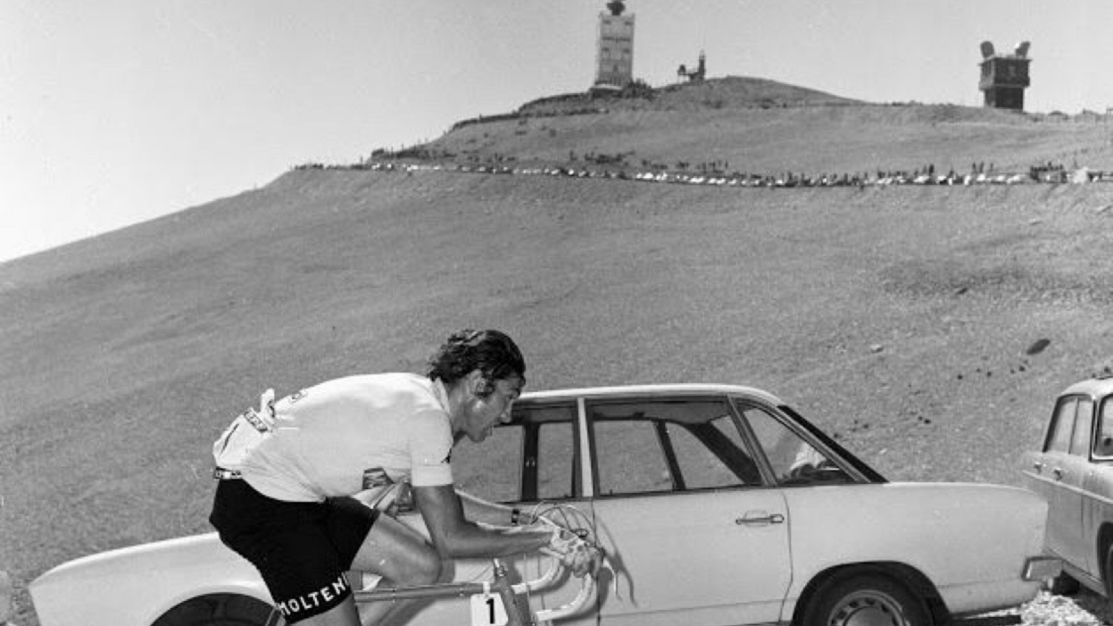 Eddy Merckx in Mont Ventoux in 1970 