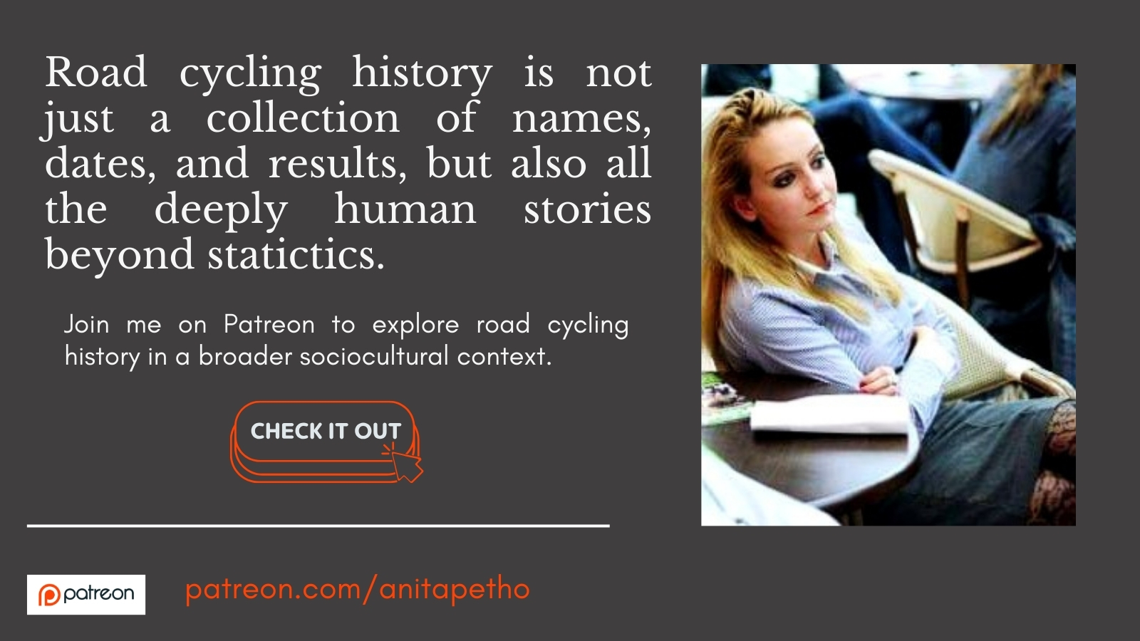 Anita Pethő writes about road cycling history in a broader sociocultural context