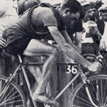 French cyclist Antonin Magne preparing for the first individual time trial at the Tour de France in 1934