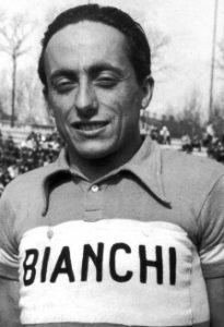 A simple profile picture of Italian cyclist Serse Coppi Fausto Coppi's brother