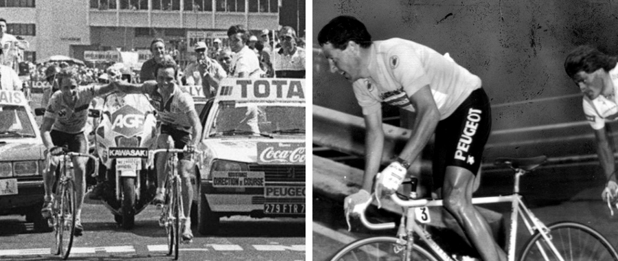Rivalries inside the cycling teams during the 1980s